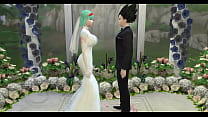 Dragon Ball Porn Epi 23 Bulma Delicious Wife Marries her Beloved Husband but is by the Master and Fucked by Blacks on their Wedding Day Netorare Hentai